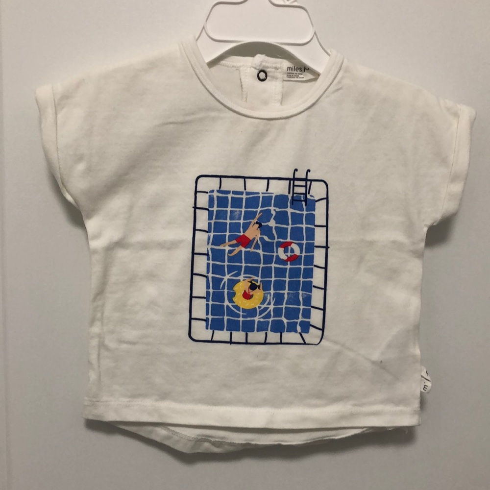 Baby Boy tshirt Miles Baby 9 months